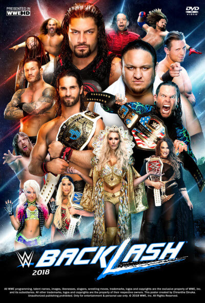 عرض مصارعة باكلاش WWE Backlash 7-5-2018 مترجم