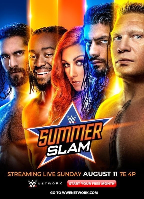 عرض مهرجان سمر سلام WWE SummerSlam 2019 مترجم 11.8.2019